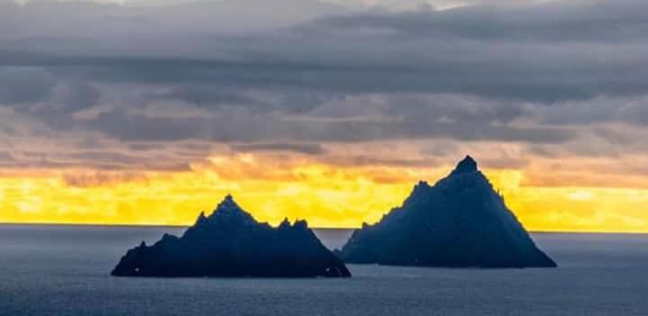 Skellig View Sunset Cliffs View Apartment Portmagee Dış mekan fotoğraf